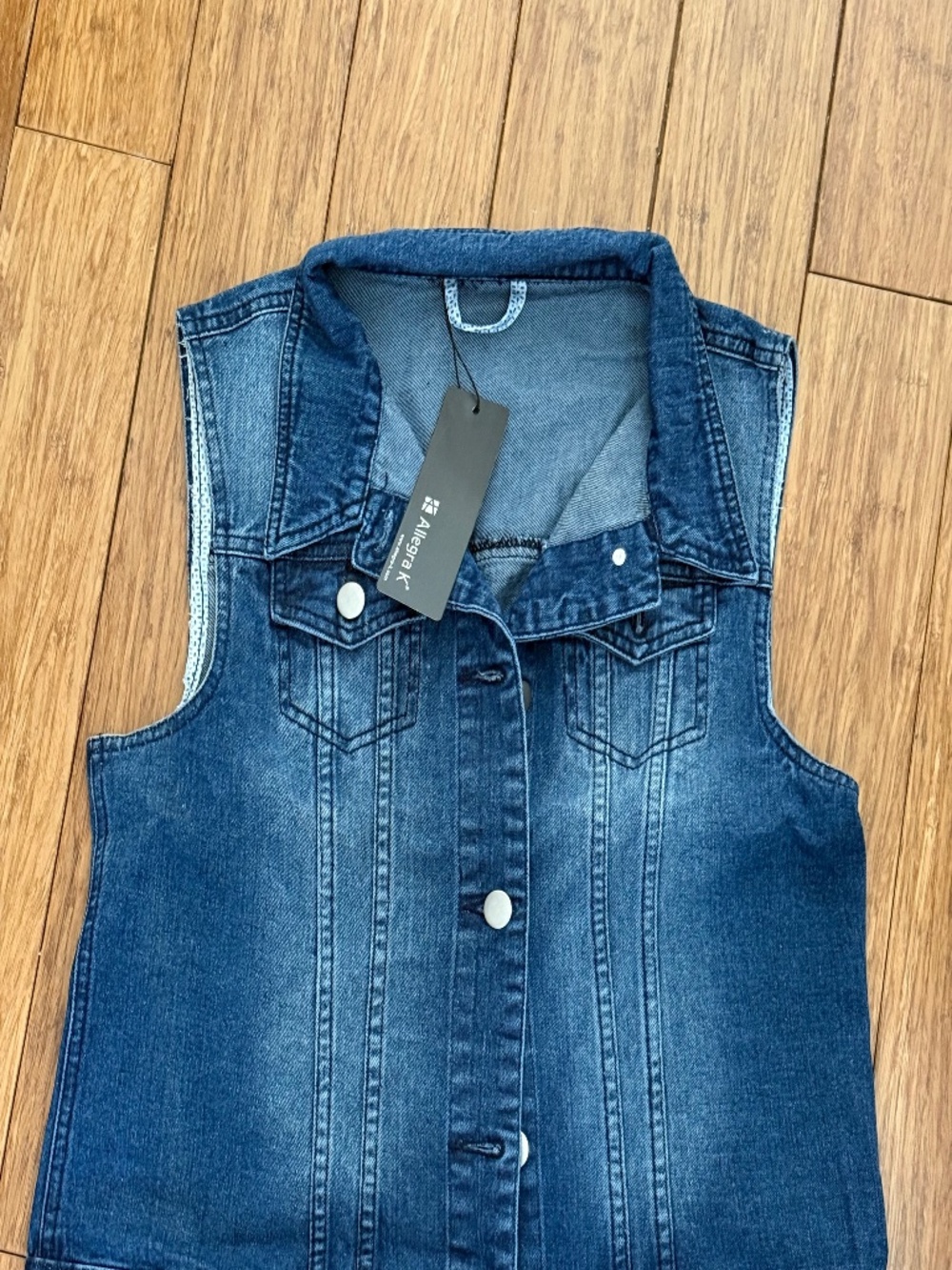 Allegra K denim vest